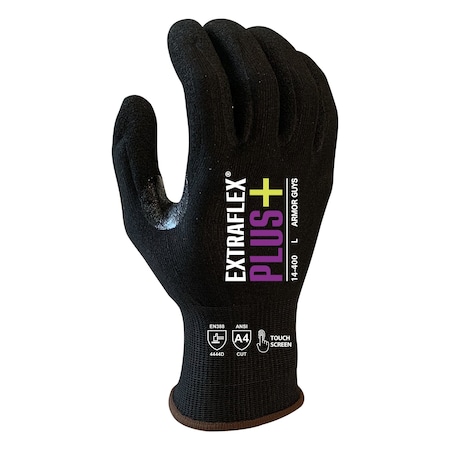 Armor Guys Cut Resistant Gloves, Cut Level A4 , HCT MicroFoam Nitrile Palm , M 12 PK 14-400-M